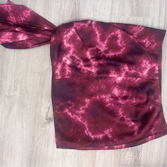 Cinq A Sept Tie Dye Mini Skirt NWT sz 6 - Picture 10 of 10